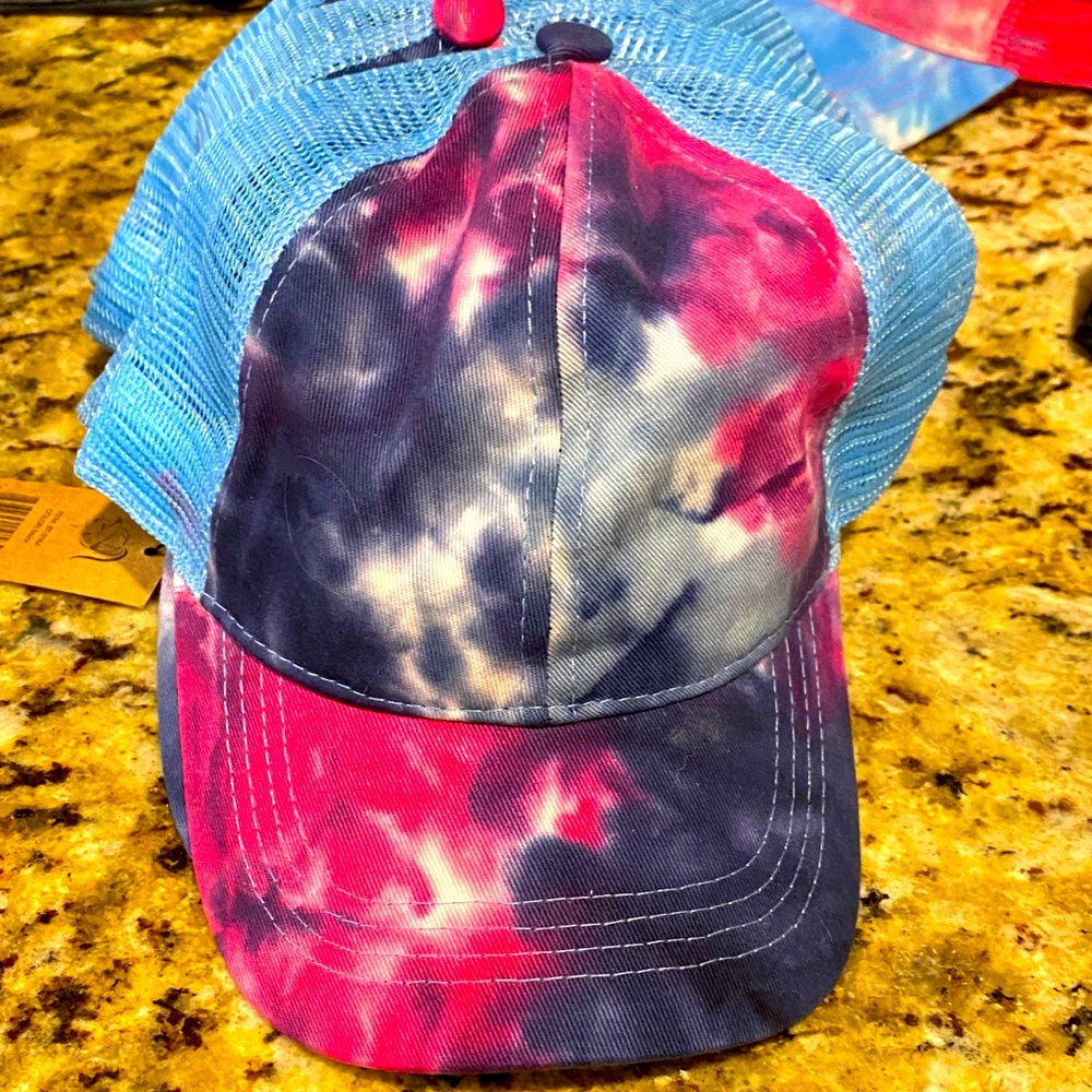 CC tie dye hat
